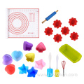 Kids Kitchen Silicone cooking and baking set